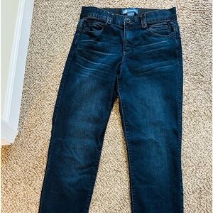 Democracy Women's Ab Solution Straight Leg Blue Jean Pant Size 10